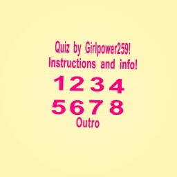 General opinion question quiz by Girlpower259!