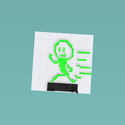 run green screen man run!