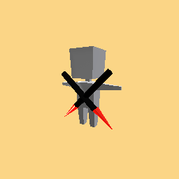Red pointed sword
