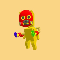 Player 2.0 w/ poppy gas mask and grab pack flash lights