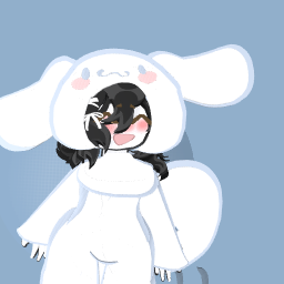 Nori in a Cinnamoroll Onesie!!