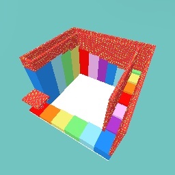 Ranbow Down Stairs Maze