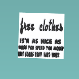 free clothes
