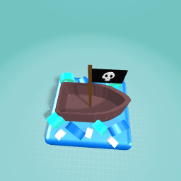 Mini pirate sailing boat (to be improved)