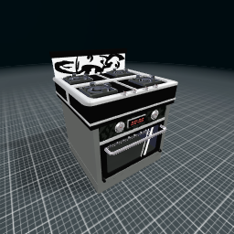 Marble-styled Oven