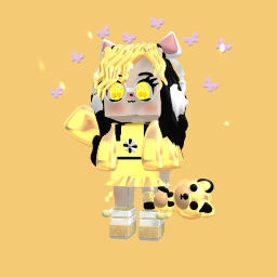 black and golden girl (ULTRA ITEM) 20 likes free!!