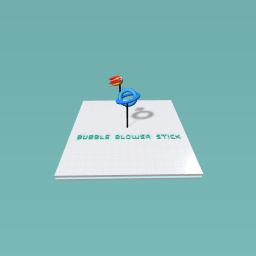 Bubble blower stick