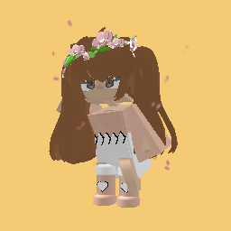 Cute flower girl