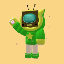 Gnarpy fit (w/ tv head but you can just remove that)