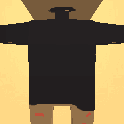 Shirt with cut legs