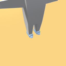 Periwinle shoes with drip