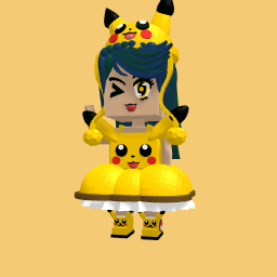 Pikachu girl whole set! ;-;