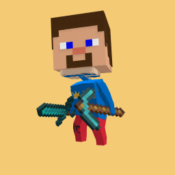 Minecraft man