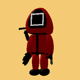 Squid game guard square