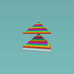 Double Rainbow Pyramid