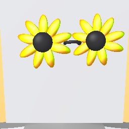 Sun flower glasses