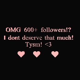 Tysm!