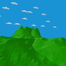 realistic land