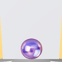 Purple bubble gum