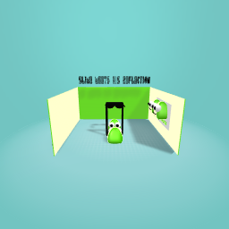 Slime meets his reflection