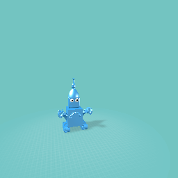Blue robot