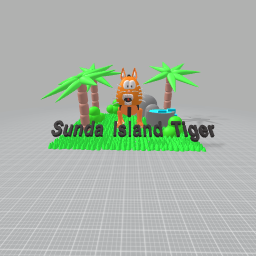 Sunda Island Tiger {Panther Tigris Sondaica}