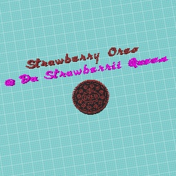 Strawberry Oreo for @me!