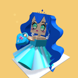 CNM Blue Princess Gown