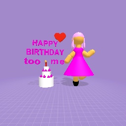 happy birthday too me