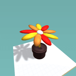 Red,orange,yellow flower