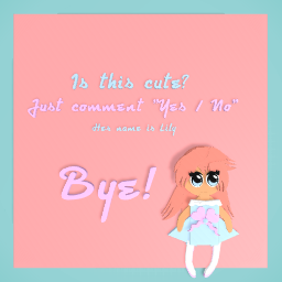 Is this cute?