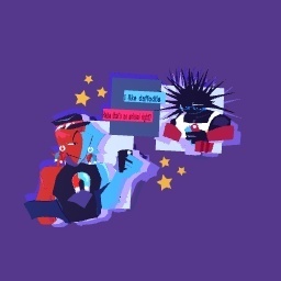 Silly guys ( Lazy design)