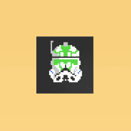 My Made-up Clone Trooper Helmet (Star Wars)