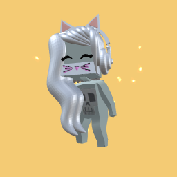 Silver kitty