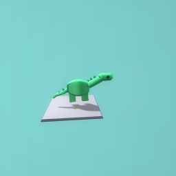 Green dino