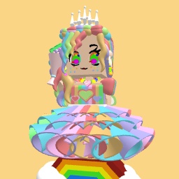 Rsinbow for the people wholiked highschool girl and I couldnt make it free