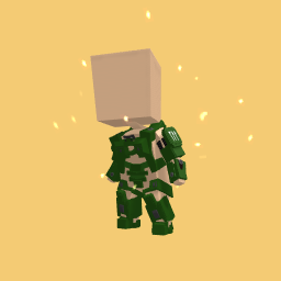 Master chief without helmet!