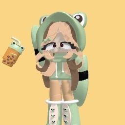 Cute froggeh girl!