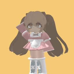 cute pink maid  girl ⸜(｡˃ ᵕ ˂ )⸝♡