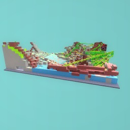 3D Turning @rt "Red Rose Pixel"