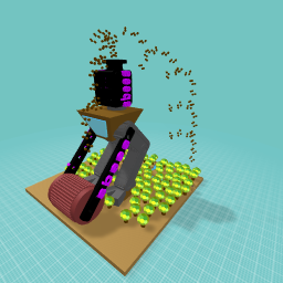 giant robot that plants jungle's