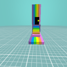 Rainbow stairs