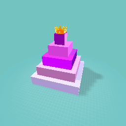 Purple pryimid