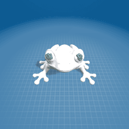 white frog