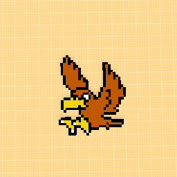 Falcon Pixel Art