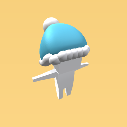 Blue beanie