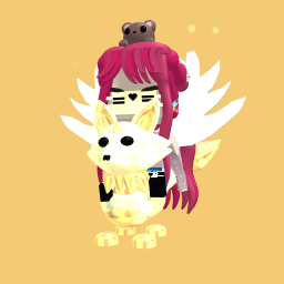 Cherry blossom with ride kitsune