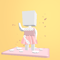 Kawaii Pink Blossom Dress