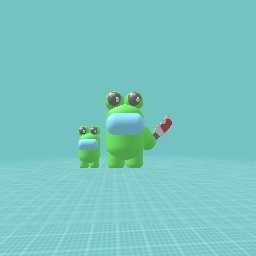 İmpostor Froggy impostor and her sibling for _wolf_