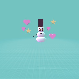 Recreating the snowman i made
